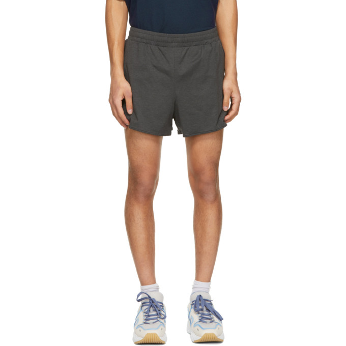 Acne Studios Black Jersey Running Shorts