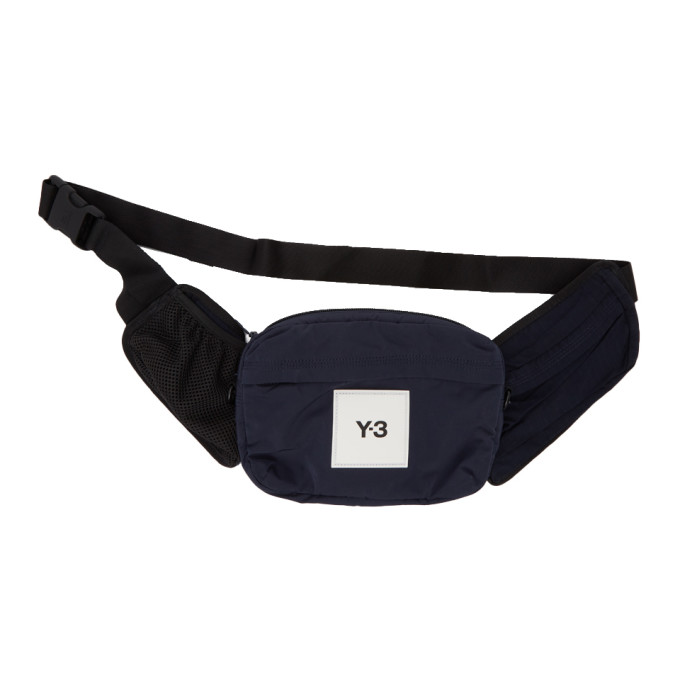 Y-3 Navy Classic Sling Pouch