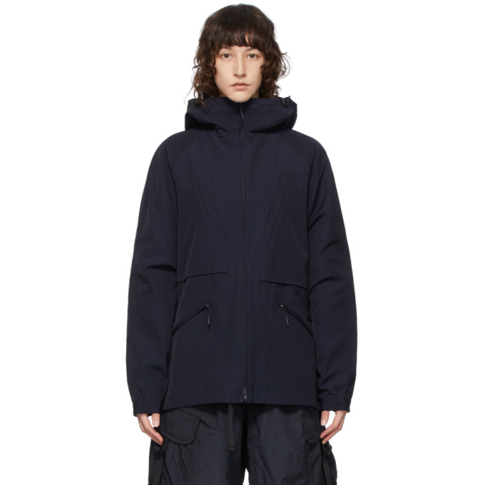 Y-3 Navy Ripstop Windbreaker Jacket