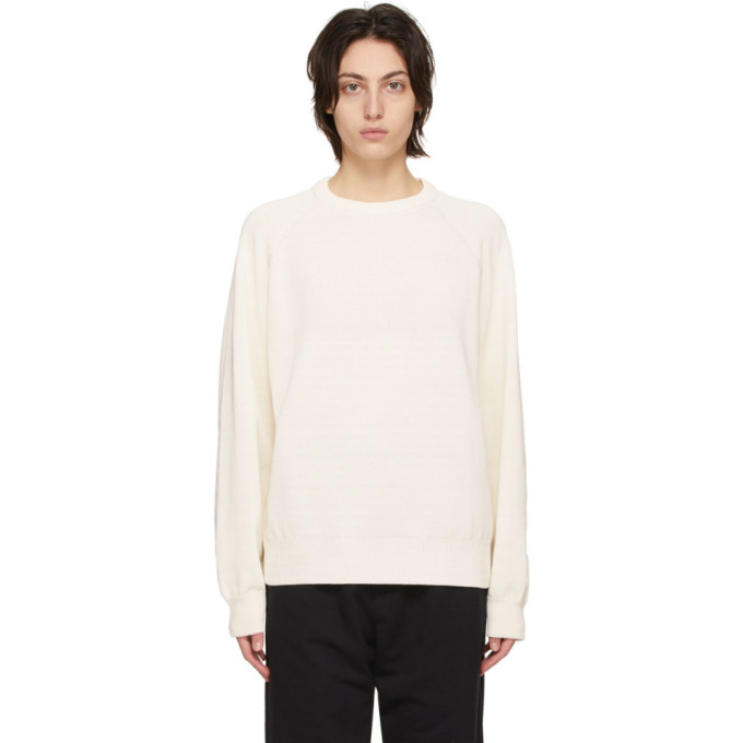 Y-3 Off-White Knit Logo Sweater