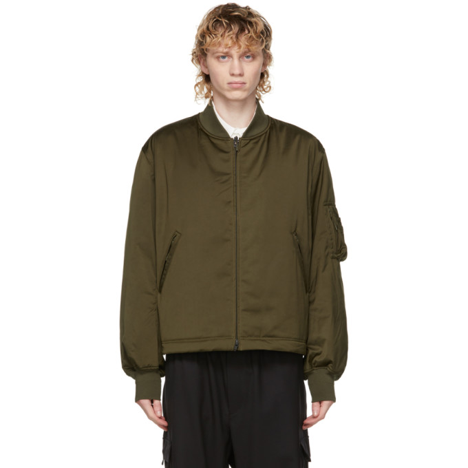 Y-3 Khaki Classic Bomber Jacket