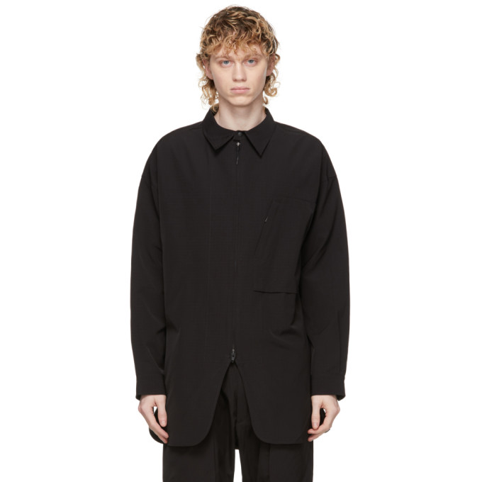 Y-3 Black Ripstop Light Overshirt