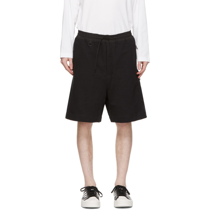 Y-3 Black Utility Shorts