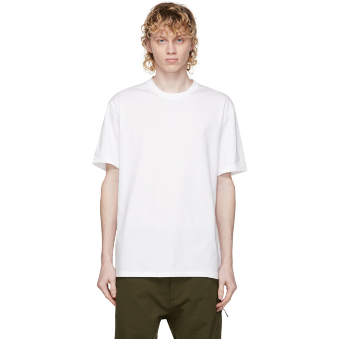 Y-3 White Classic Back Logo T-Shirt