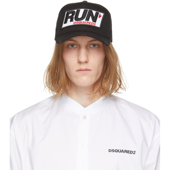 Dsquared2 Black Run Cap