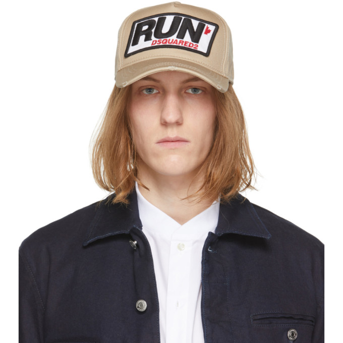 Dsquared2 Beige Run Cap