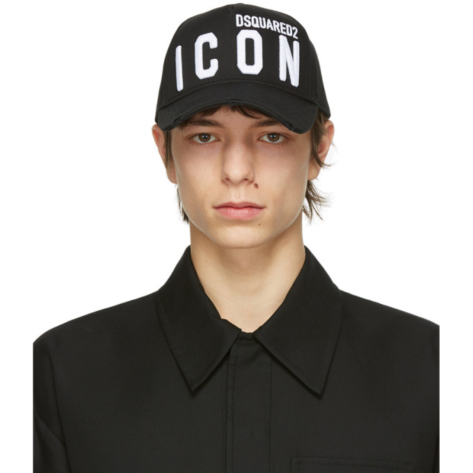 Dsquared2 Black Icon Baseball Cap