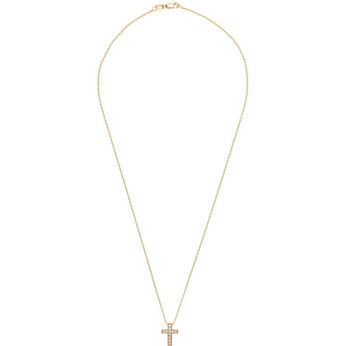 Dsquared2 Gold Cross Necklace