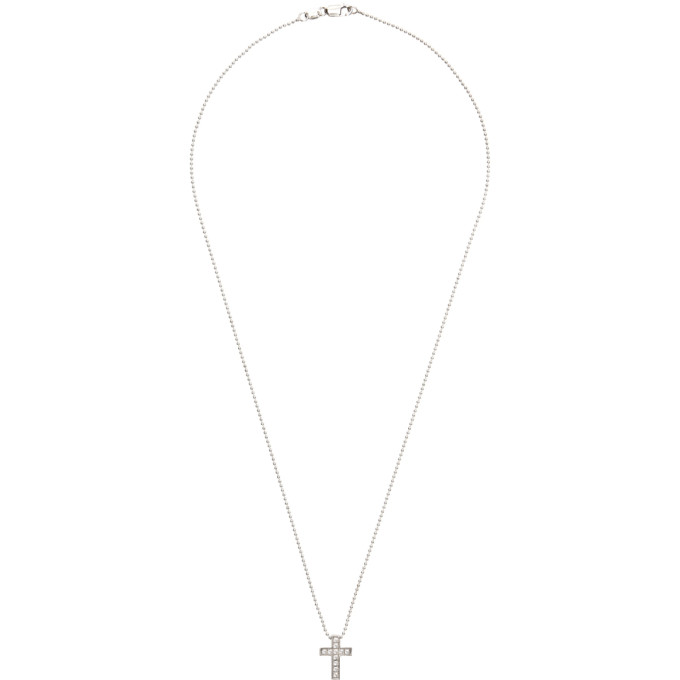 Dsquared2 Silver Cross Necklace