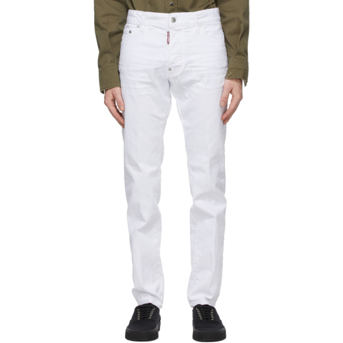 Dsquared2 White Cool Guy Jeans