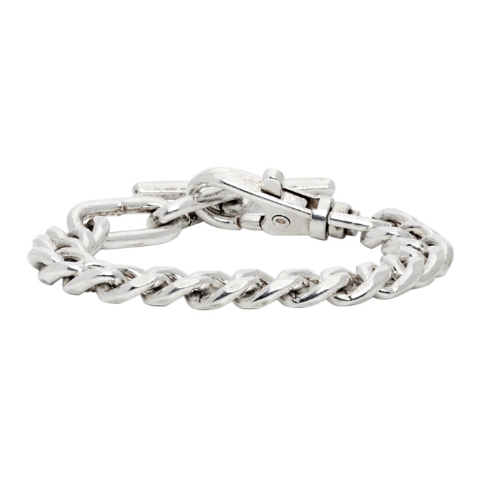 Martine Ali Silver Tommi Curb Bracelet