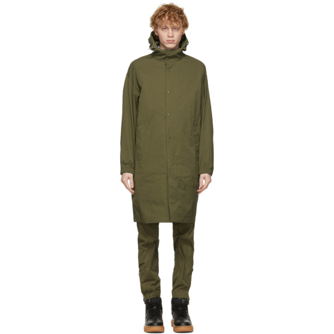 Helmut Lang Khaki Windbreaker Coat