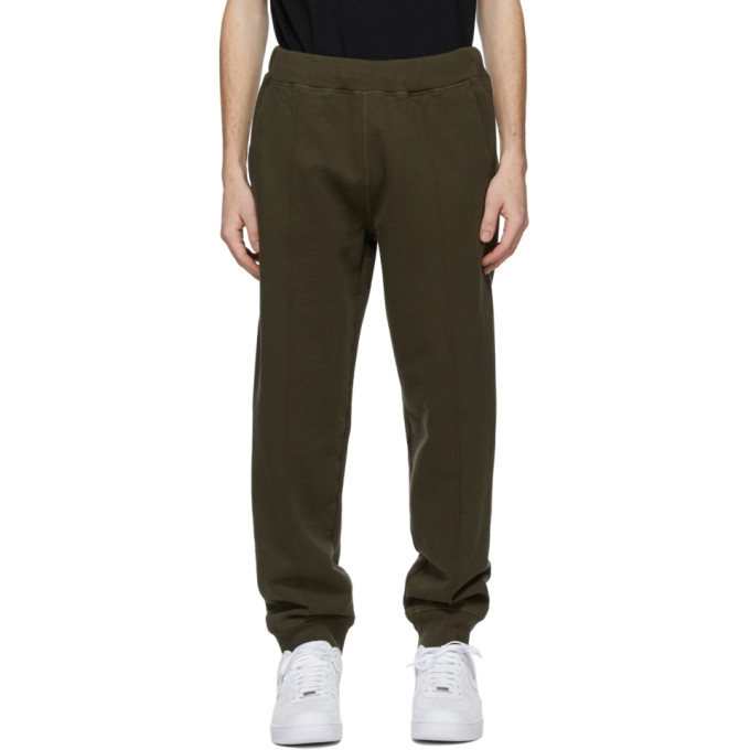 Helmut Lang Khaki Strap Lounge Pants