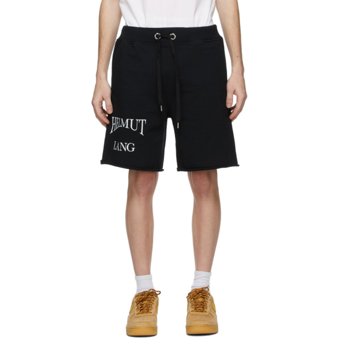 Helmut Lang Black Saintwoods Edition HL Ocean Shorts