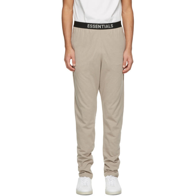 Essentials Tan Jersey Lounge Pants