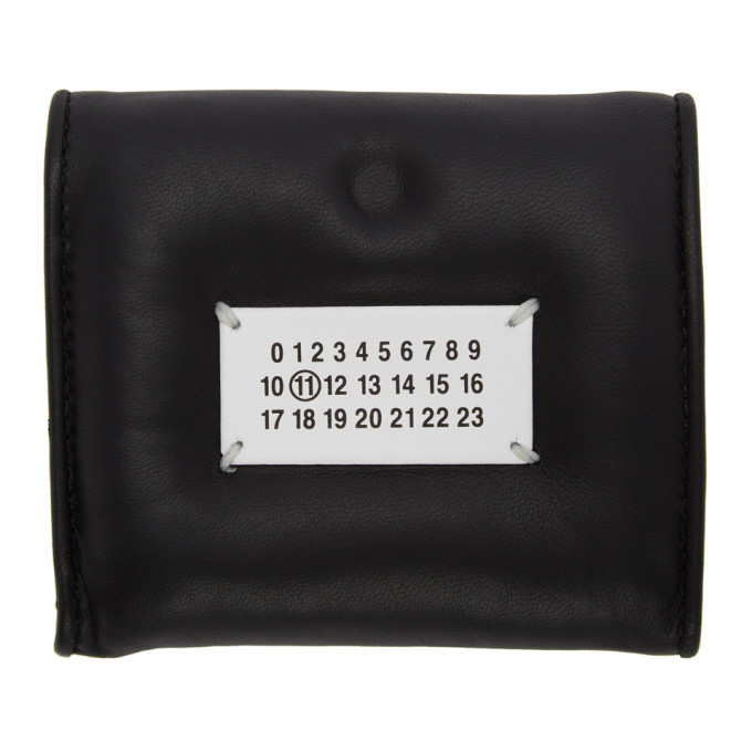 Maison Margiela Black Square Glam Slam Wallet