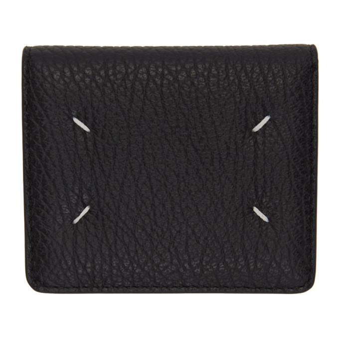 Maison Margiela Black Popper Wallet