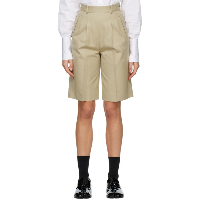 Maison Margiela Beige City Shorts