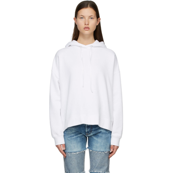 Maison Margiela White AIDES France Edition Charity Hoodie