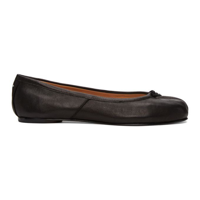 Maison Margiela Black Tabi Ballerina Flats