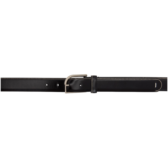 Maison Margiela Black Brushed Belt