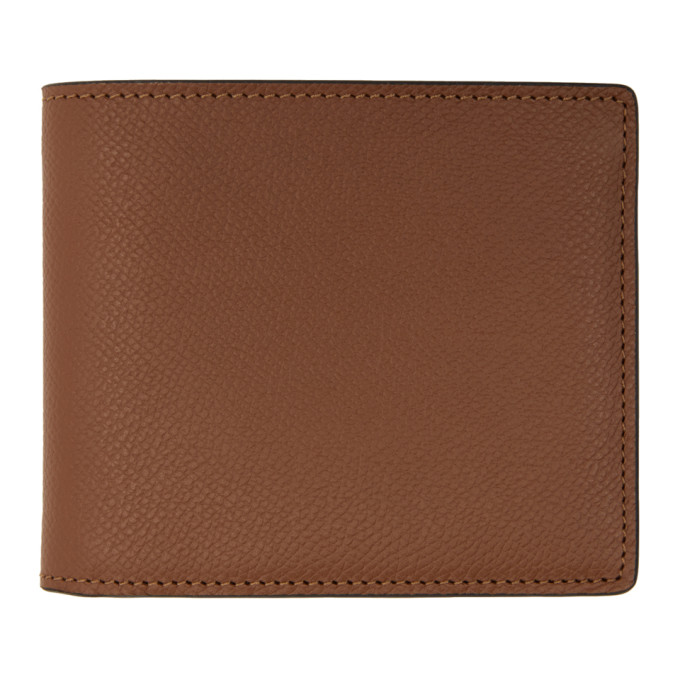 Maison Margiela Tan Grained Bifold Wallet