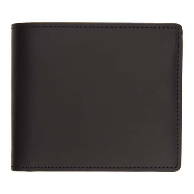 Maison Margiela Black Leather Bifold Wallet