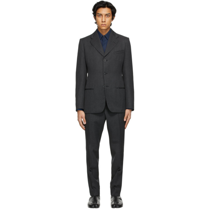 Maison Margiela Grey Wool Suit