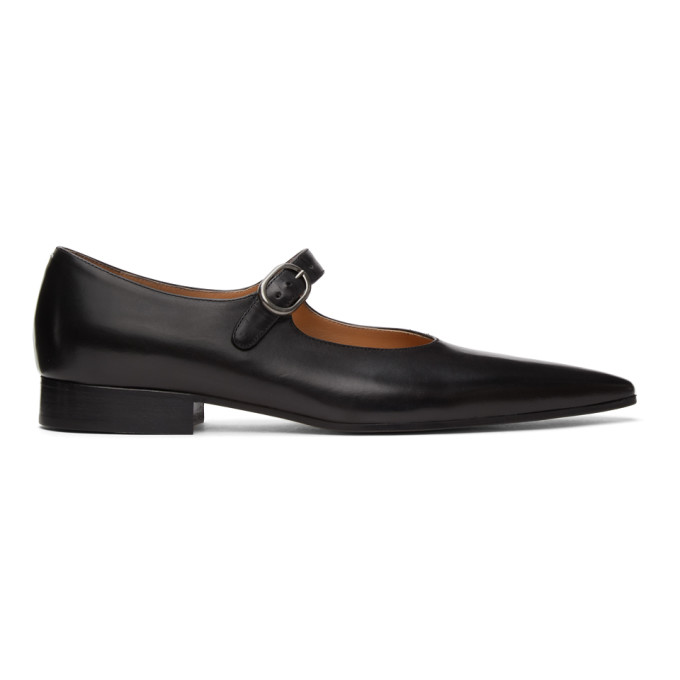 MAISON MARGIELA BLACK HYPERION MARY JANE LOAFERS