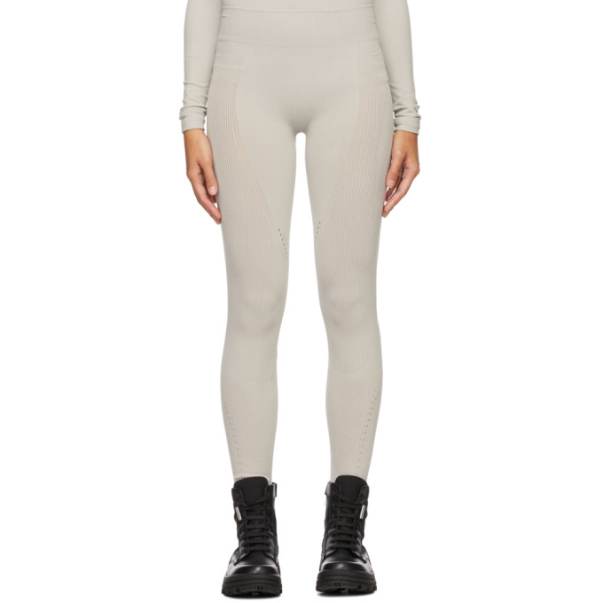 Moncler Genius 6 Moncler 1017 Alyx 9SM Grey ECONYL® Ribbed Leggings