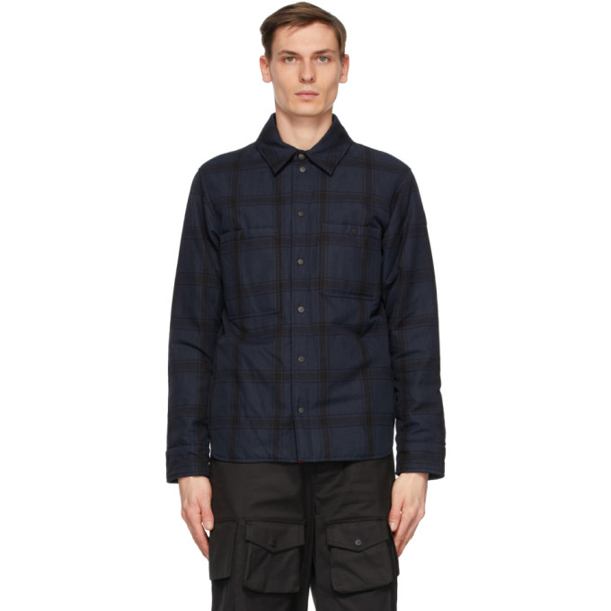 Moncler Genius 2 Moncler 1952 Navy Down Plaid Lapetus Shirt