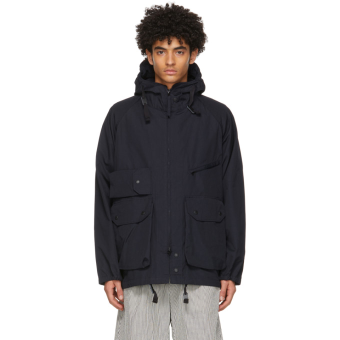 Engineered Garments Navy Atlantic Parka In Zt077 Dknvy | ModeSens