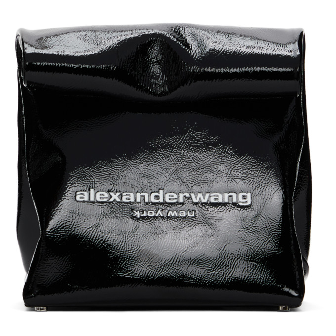 Alexander Wang Black Lunch Bag Clutch