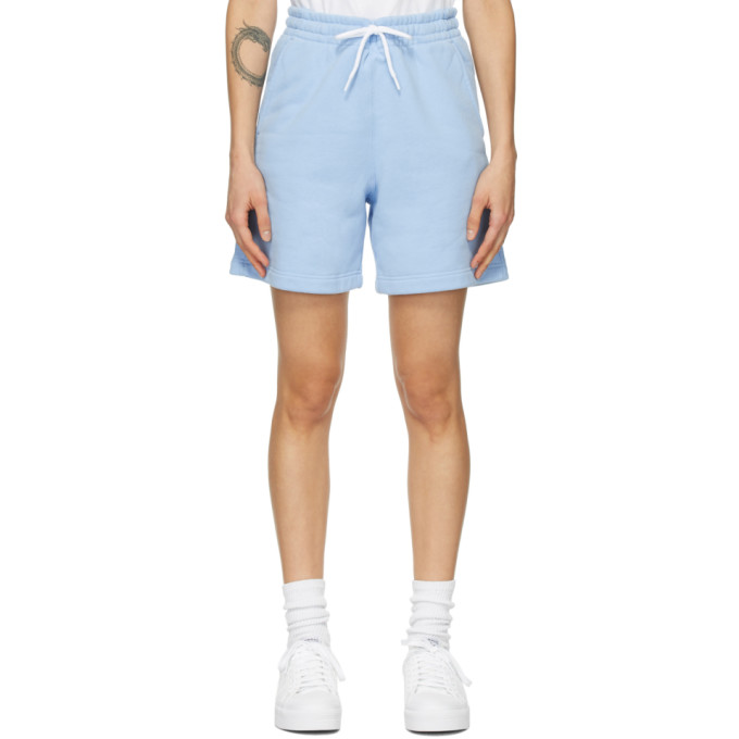 Alexander Wang Blue Terry Shorts