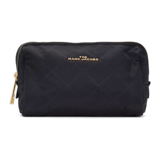 Marc Jacobs Black Triangle The Beauty Cosmetic Pouch