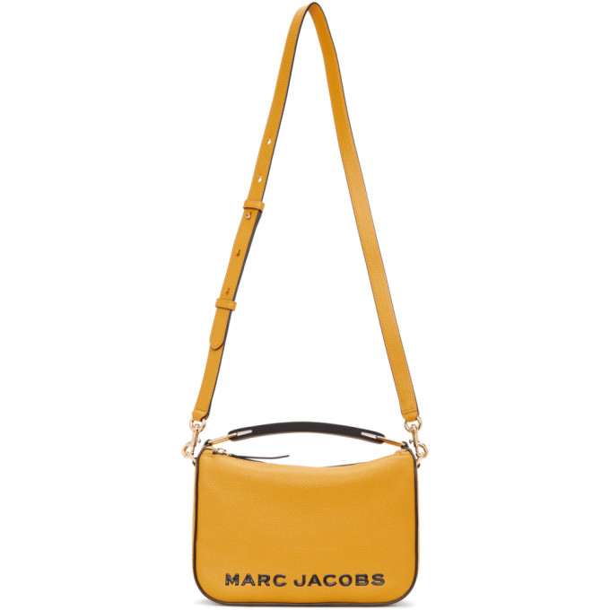 Marc Jacobs Brown The Softbox 23 Top Handle Bag