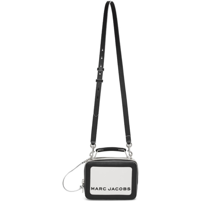 Marc Jacobs Black and White The Colorblocked Box Bag