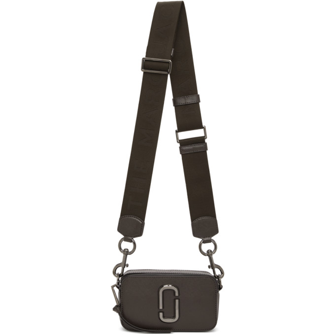 Marc Jacobs Snapshot Split Crossbody Camera Bag In Black