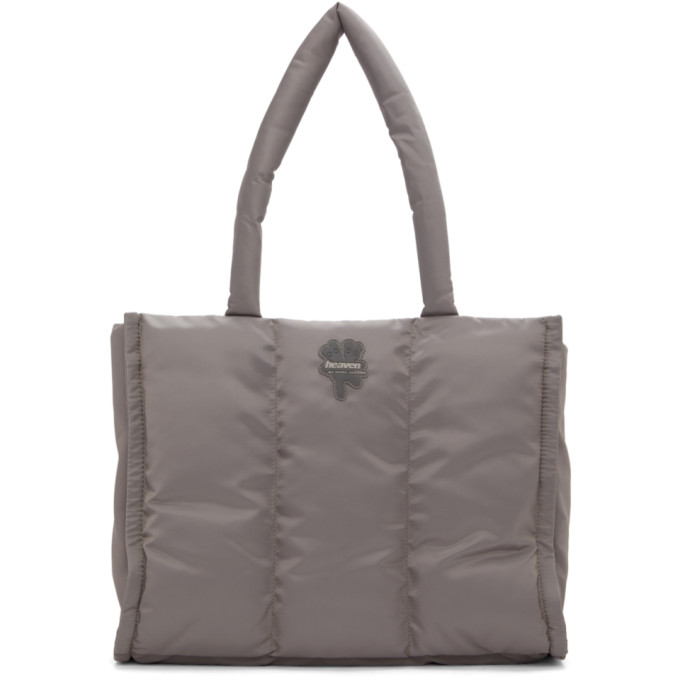 Marc Jacobs Taupe Heaven By  Nylon Tote In 055 Cement