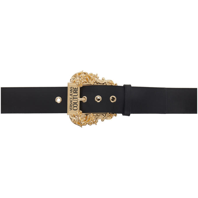 Versace Jeans Couture Black Couture I Belt