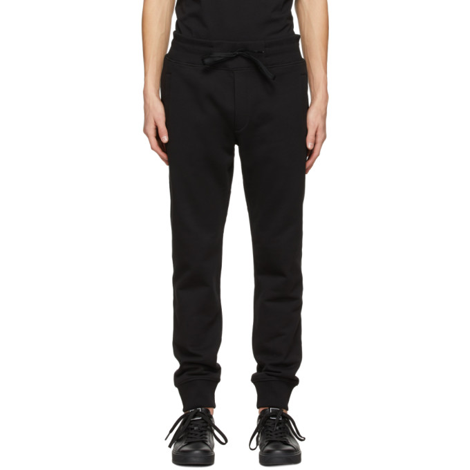 Versace Jeans Couture Black Cuffed Lounge Pants