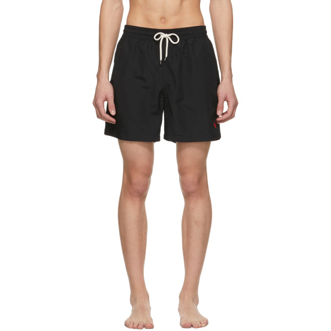 Polo Ralph Lauren Black Traveler Swim Shorts