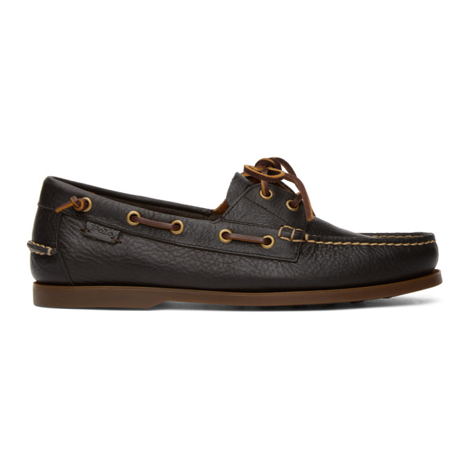 Polo Ralph Lauren Brown Boat Shoe Loafers