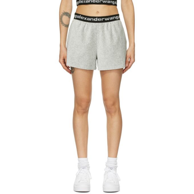 alexanderwang.t Grey Corduroy Shorts