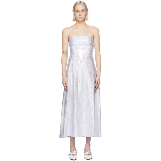 Saks Potts Silver Shimmer Jepska Dress