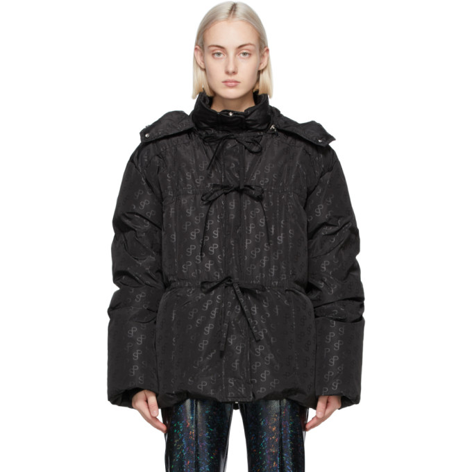 Saks Potts Black Down Mister Coat