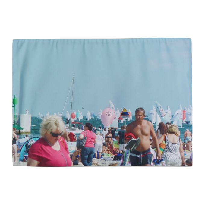 Serapis SSENSE Exclusive Multicolor Krakow Beach Print Place Mat