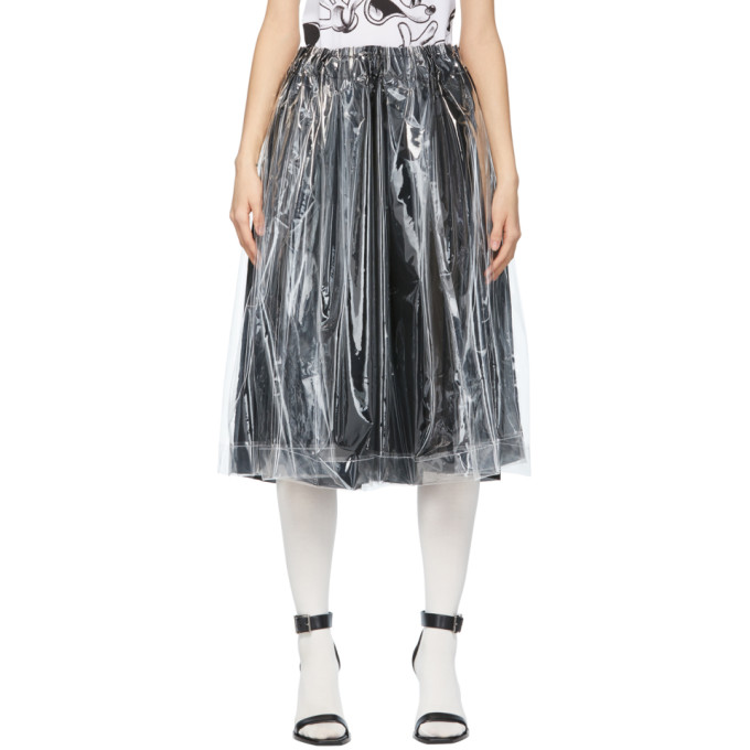 COMME DES GARÇONS BLACK LAYERED SKIRT