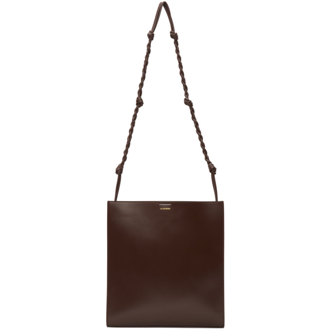 Jil Sander Brown Medium Tangle Bag