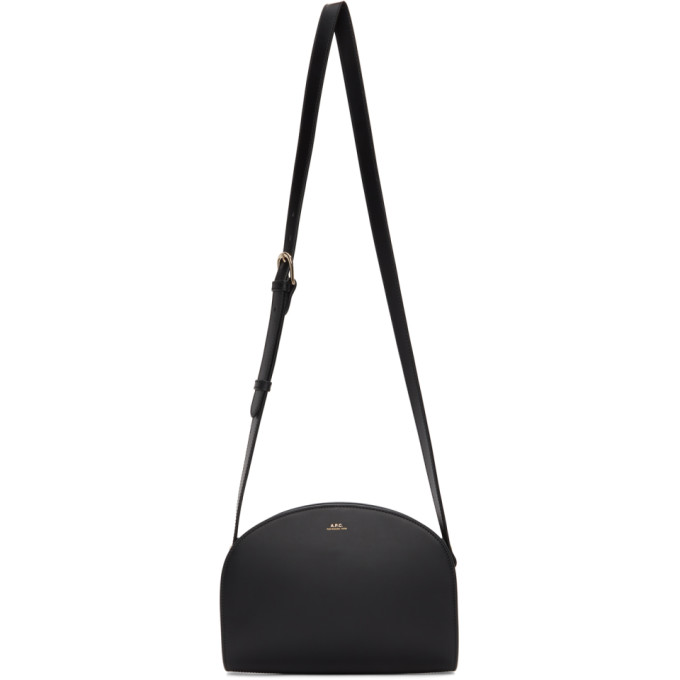 A.P.C. Black Demi-Lune Bag